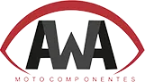 Logotipo da marca AWA Motos