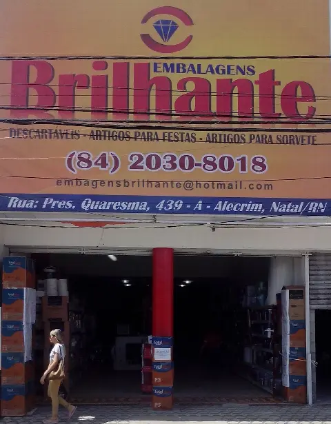 Embalagens Brilhante
